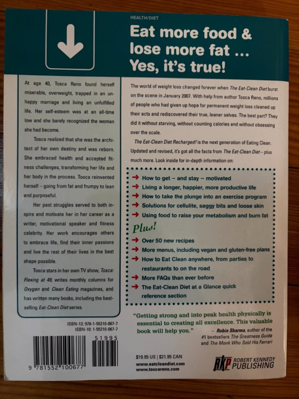 Tosca Reno Eat-Clean Diet 3-Book Bundle | Cookbooks + Guide - Picture 13 of 13